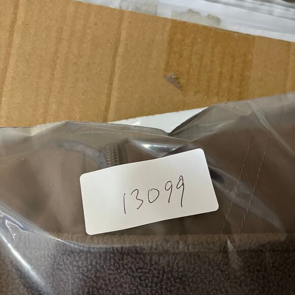 Columbia Fleece Vest Men's 2X Brown Full Zip Outdoor Hiking Layering Jacket - Picture 9 of 9